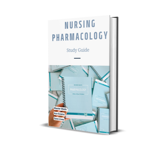 💊 Nursing Pharmacology Study Guide